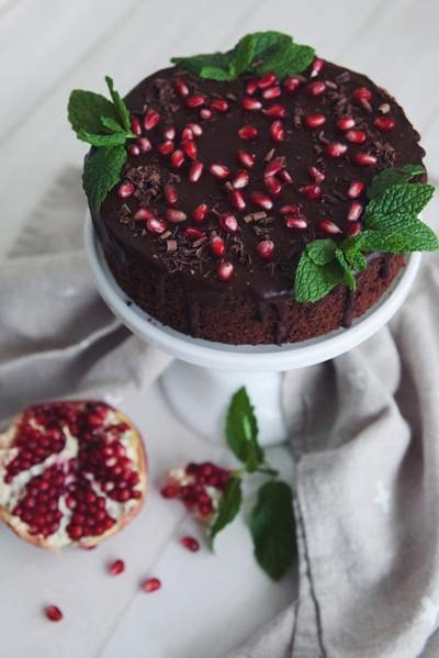  کیک شب یلدا برای مدرسه