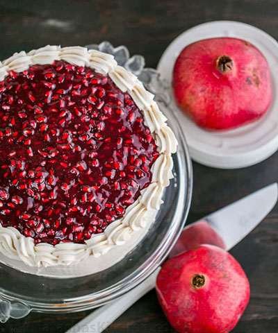  کیک شب یلدا برای مدرسه