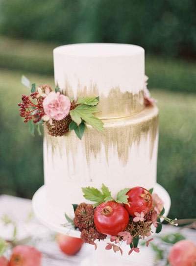  کیک شب یلدا برای مدرسه