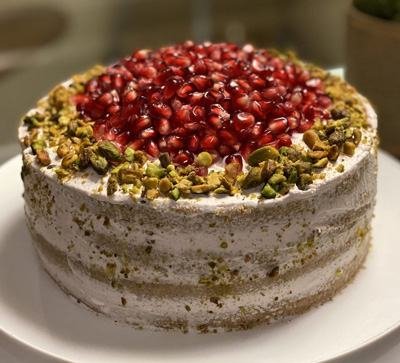  کیک شب یلدا برای مدرسه