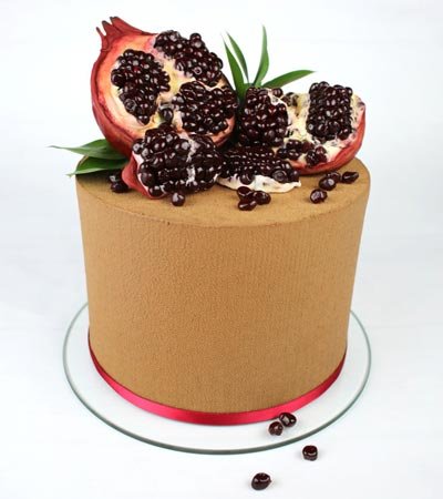  کیک شب یلدا برای مدرسه