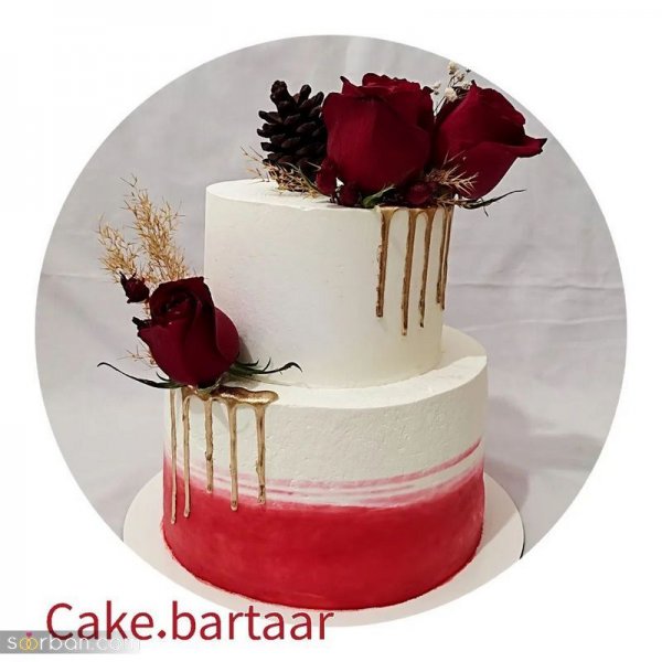  کیک شب یلدا برای عروس و داماد