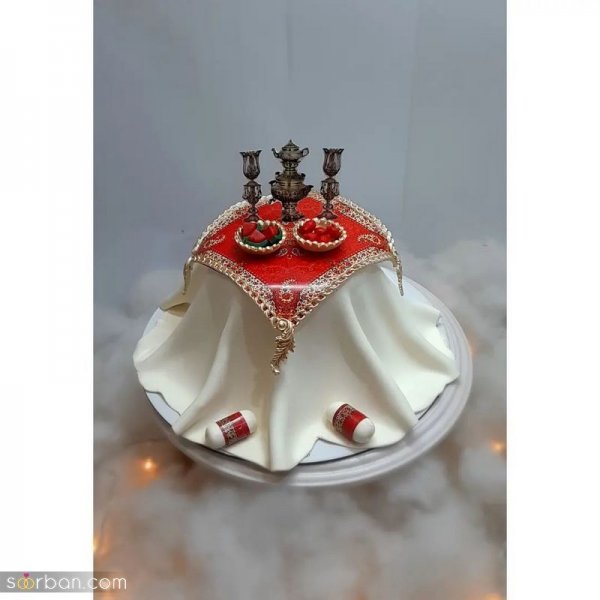  کیک شب یلدا برای عروس و داماد