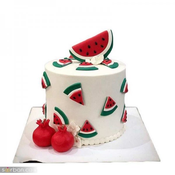  کیک شب یلدا برای عروس و داماد