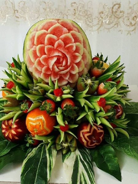  120 عکس شب یلدا تزیین میوه