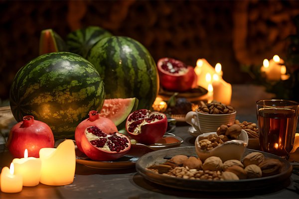  عکس سفره شب یلدا جدید