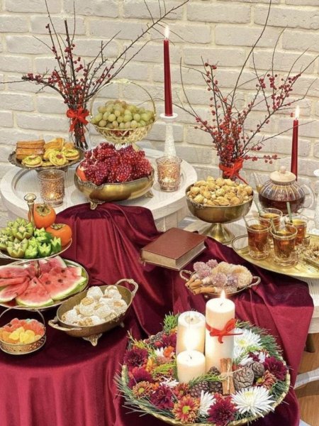  عکس سفره شب یلدا جدید