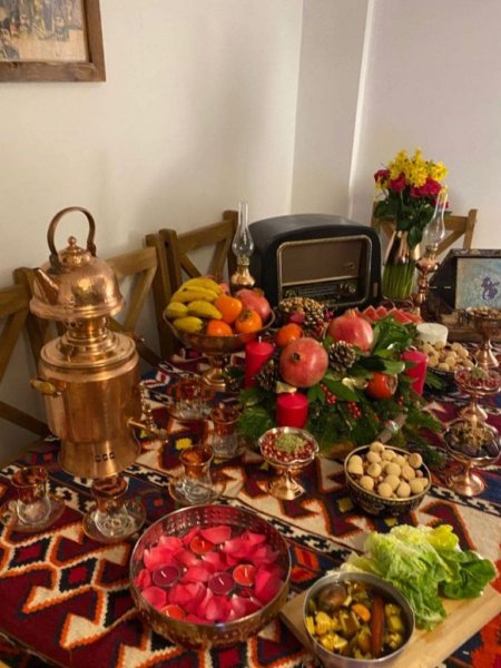  عکس سفره شب یلدا جدید