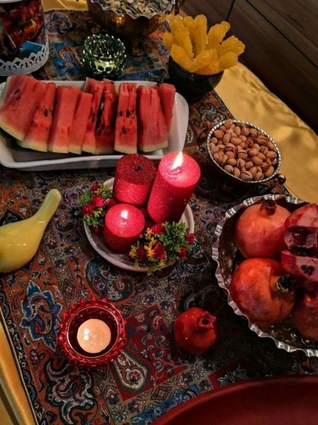  عکس سفره شب یلدا جدید