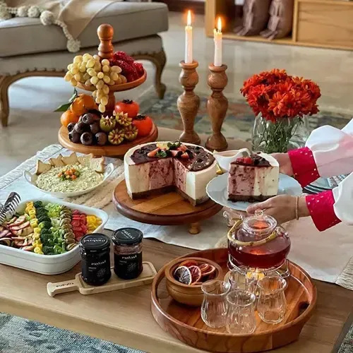  سفره شب یلدا باکلاس