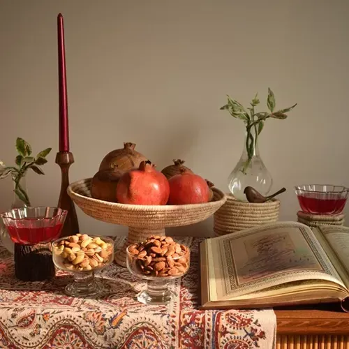  سفره شب یلدا باکلاس