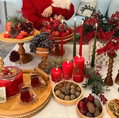  سفره شب یلدا باکلاس