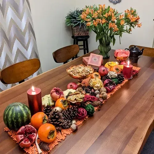  سفره شب یلدا باکلاس