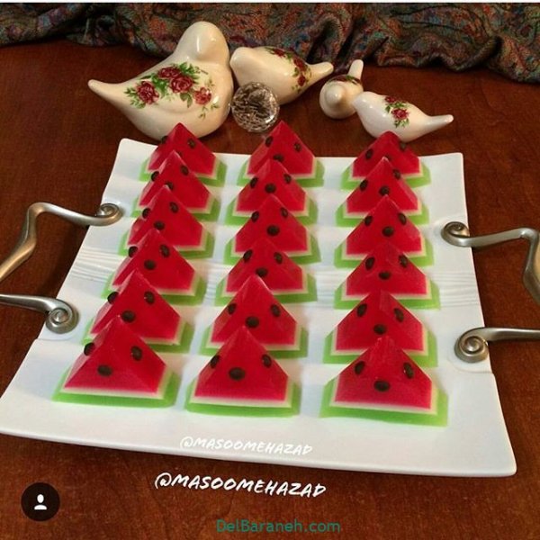  140 عکس ژله شب یلدا جدید