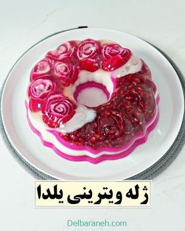  140 عکس ژله شب یلدا جدید