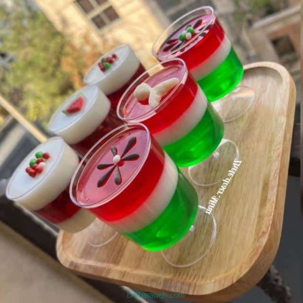  عکس ژله شب یلدا آسان