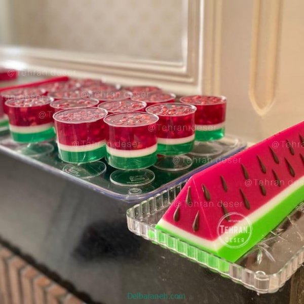  عکس ژله شب یلدا آسان