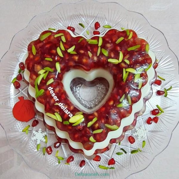  عکس ژله شب یلدا آسان