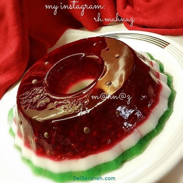  عکس ژله شب یلدا آسان