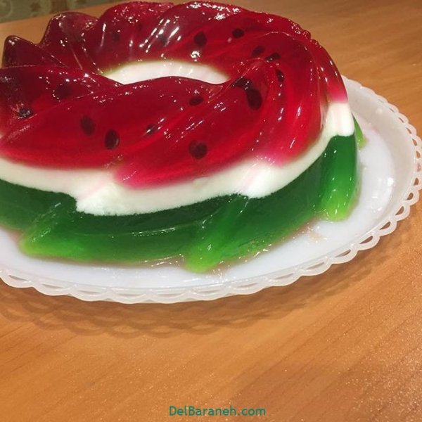  عکس ژله شب یلدا آسان