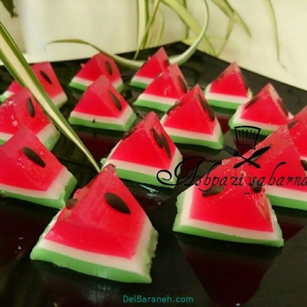  عکس ژله شب یلدا آسان