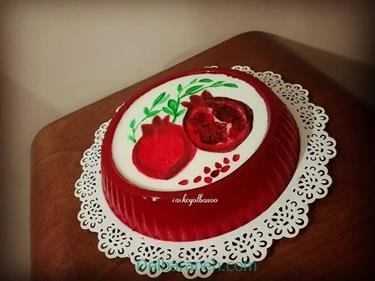  عکس ژله شب یلدا آسان