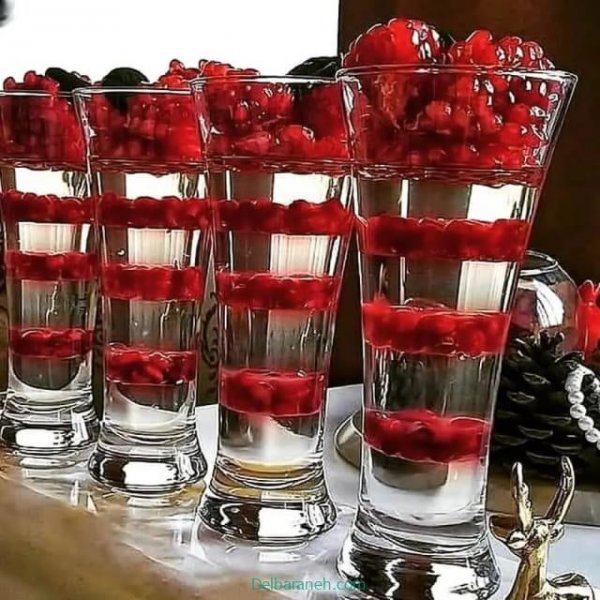  عکس ژله شب یلدا آسان