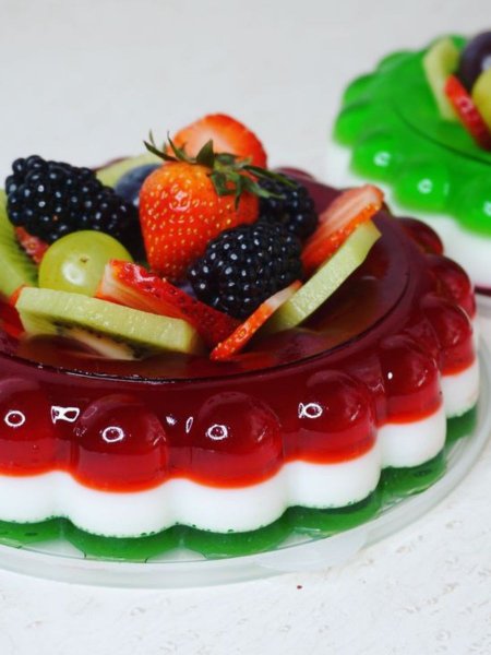  ژله شب یلدا برای مدرسه