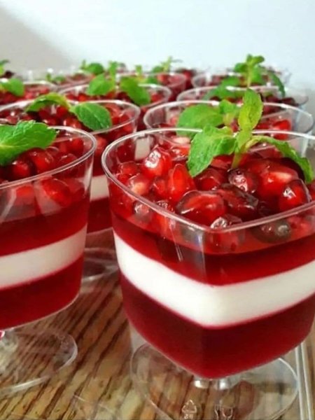  ژله شب یلدا برای مدرسه