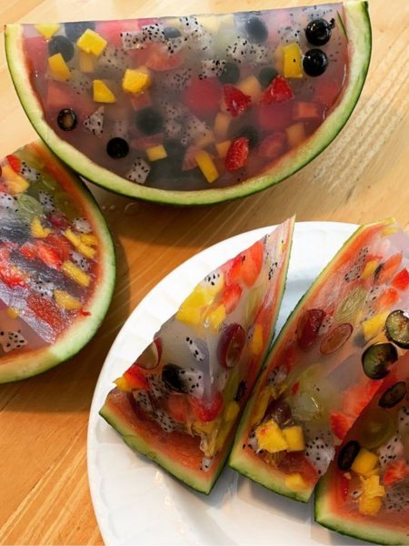  ژله شب یلدا برای مدرسه