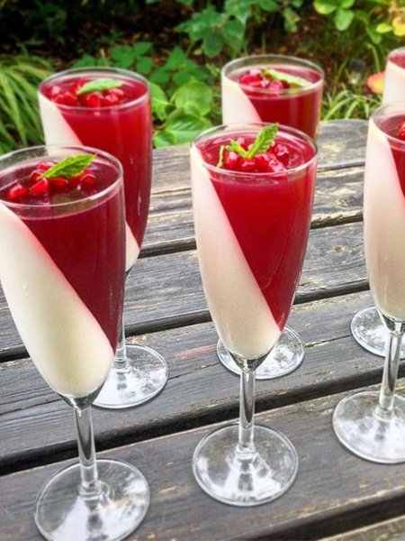  ژله شب یلدا برای مدرسه