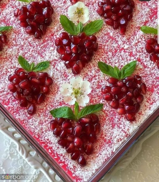  عکس ژله شب یلدا برای عروس