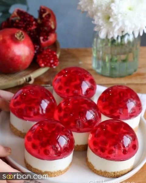  عکس ژله شب یلدا برای عروس