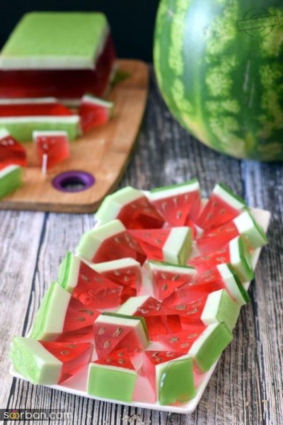  عکس ژله شب یلدا برای عروس