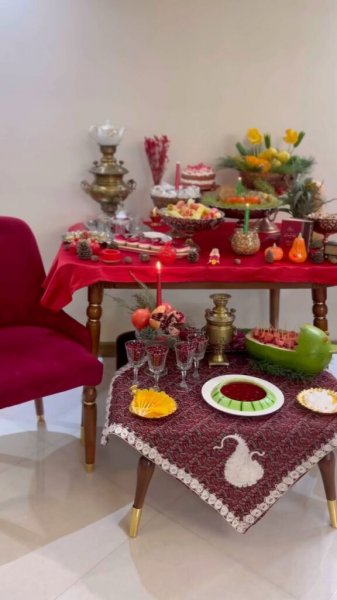  98 عکس تزیین شب یلدا جدید