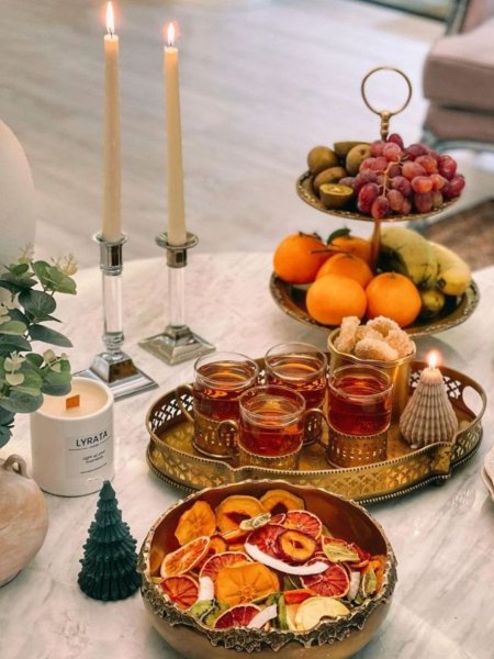 تزیین شب یلدا برای مدرسه