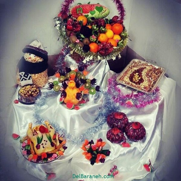 عکس چیزهای شب یلدا