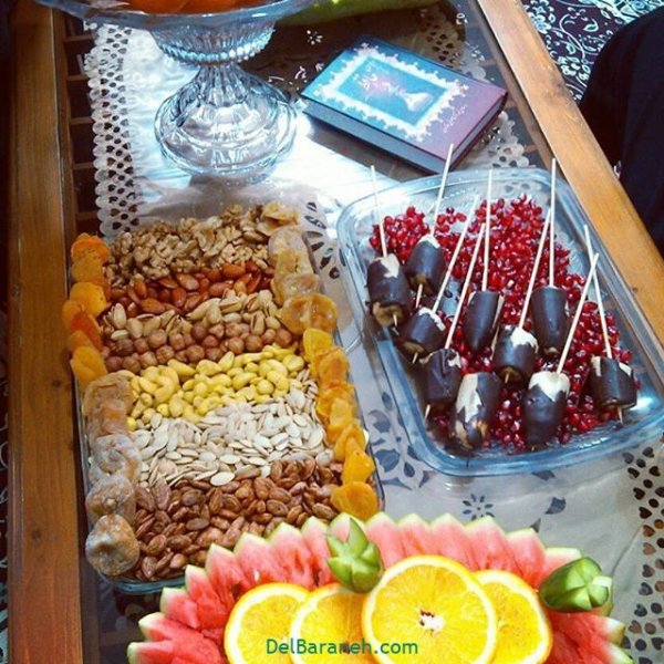  عکس چیزهای شب یلدا