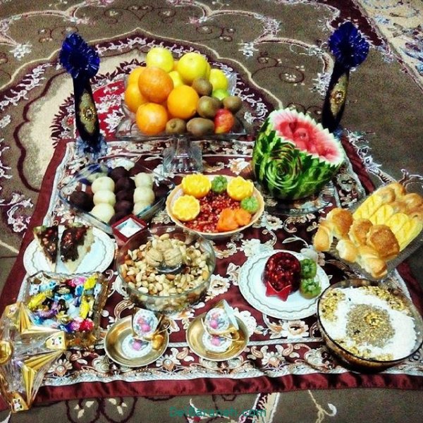  عکس چیزهای شب یلدا