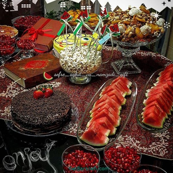  عکس چیزهای شب یلدا
