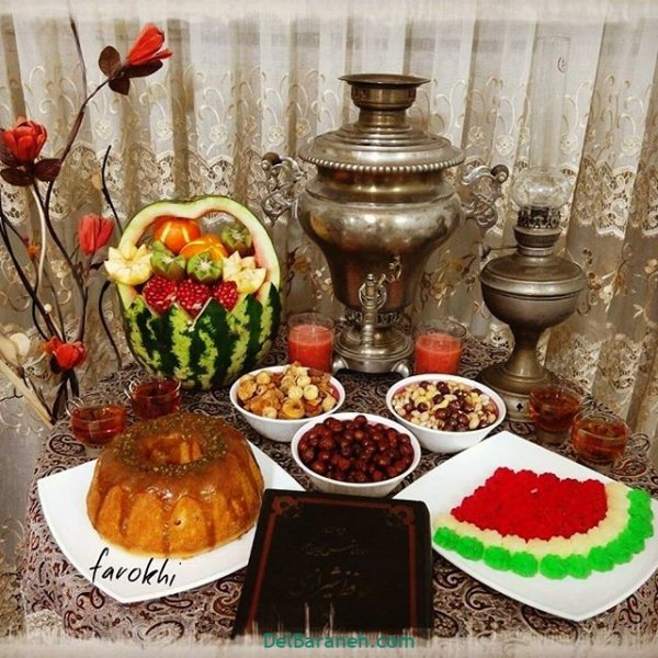  عکس چیزهای شب یلدا