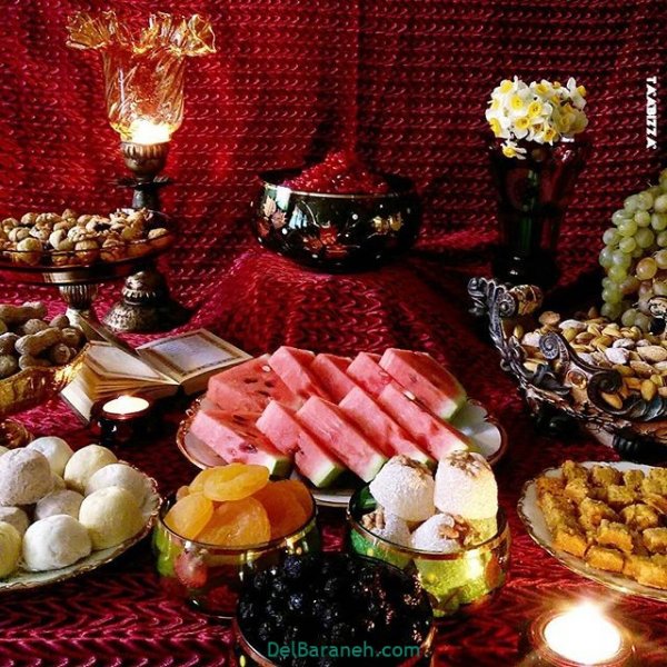 عکس چیزهای شب یلدا