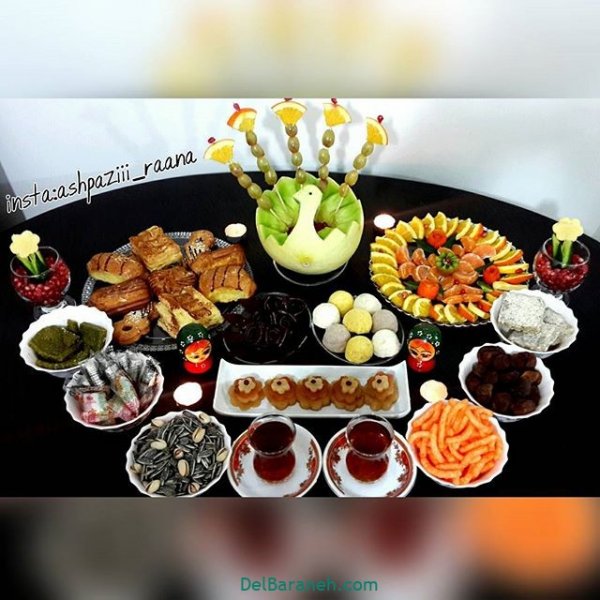  عکس چیزهای شب یلدا