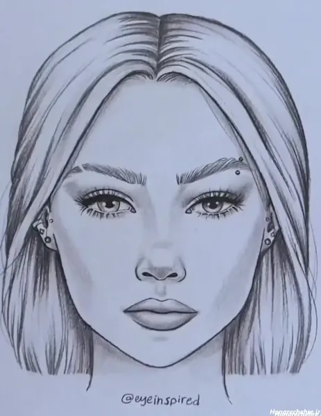  20 عکس چهره برای طراحی