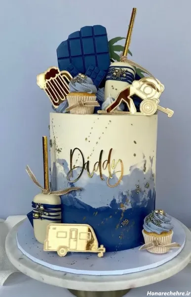  کیک تولد با عکس چهره