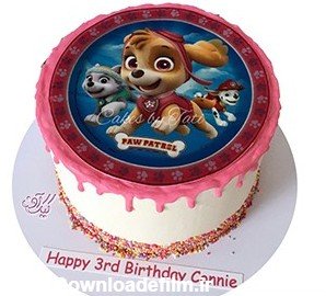  کیک تولد با عکس چهره