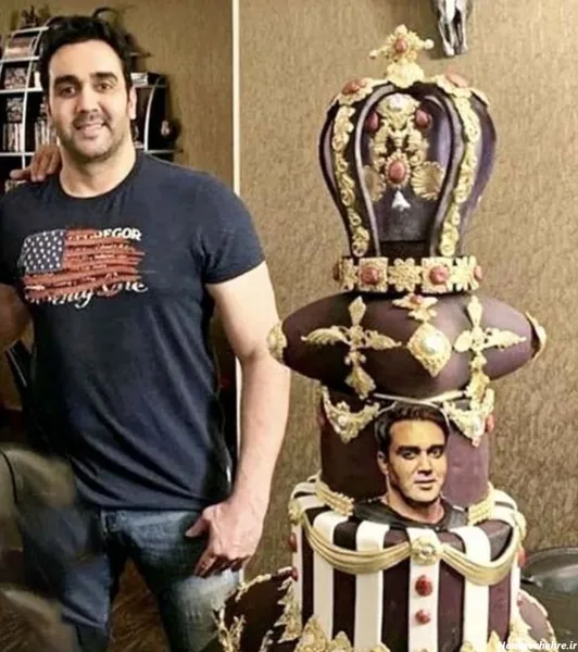  کیک تولد با عکس چهره