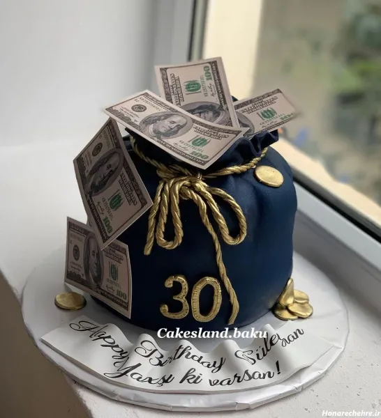  کیک تولد با عکس چهره