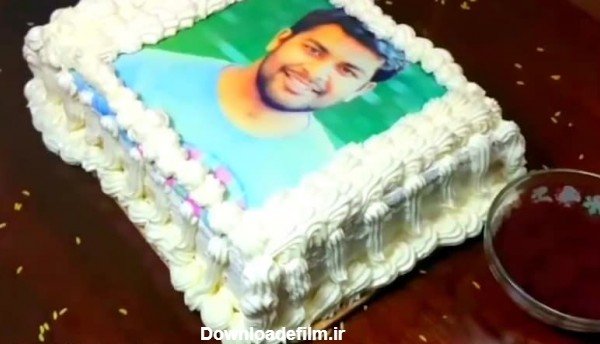 کیک تولد با عکس چهره