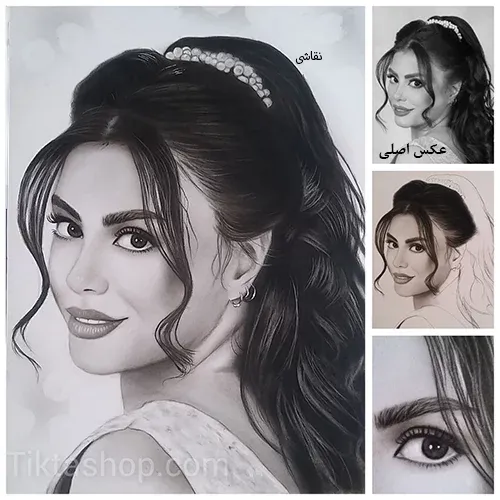 عکس چهره برای نقاشی